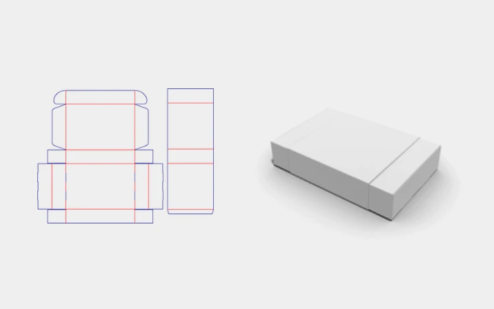 Cardboard cute box