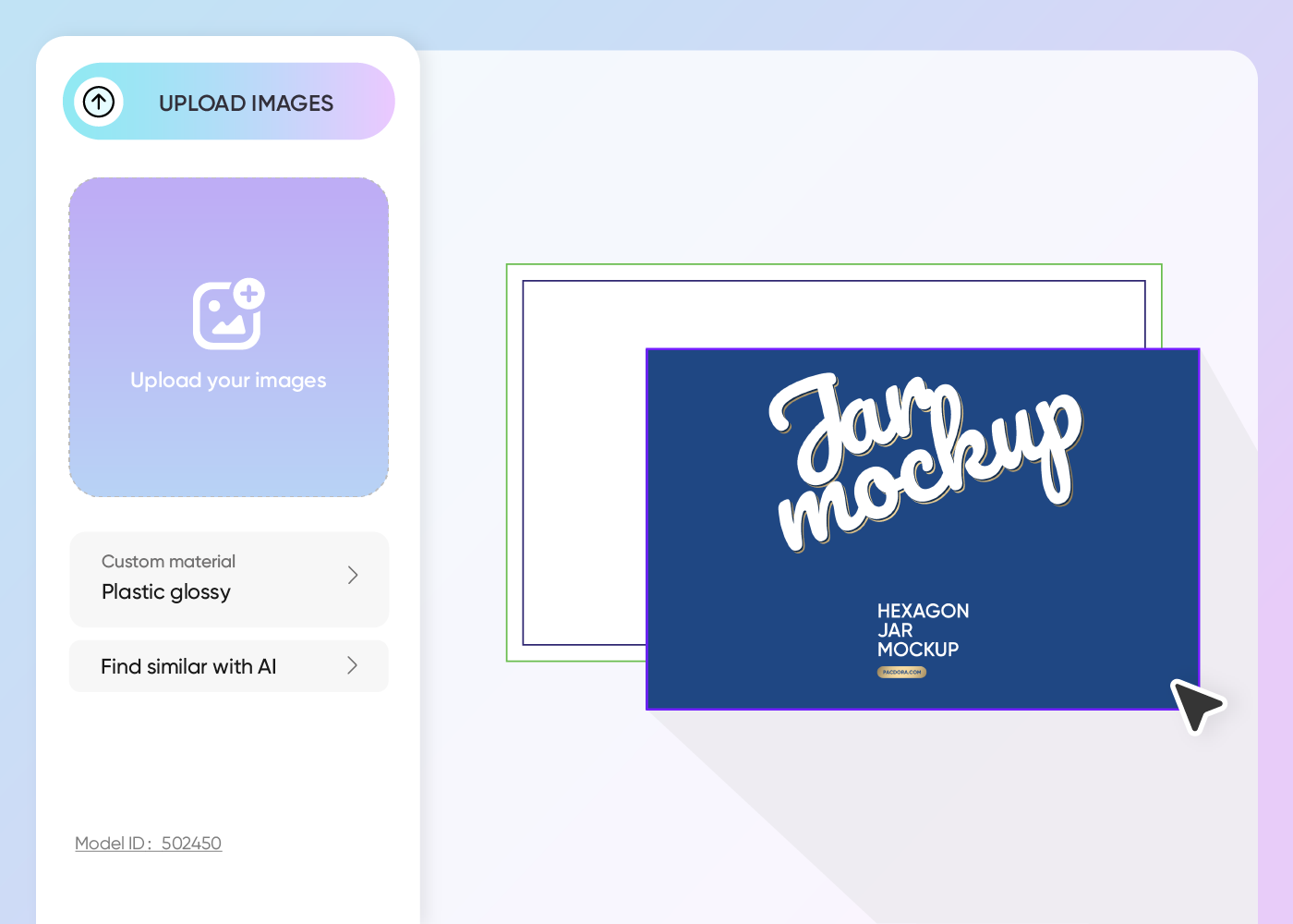 Step 2: Upload your design and customize