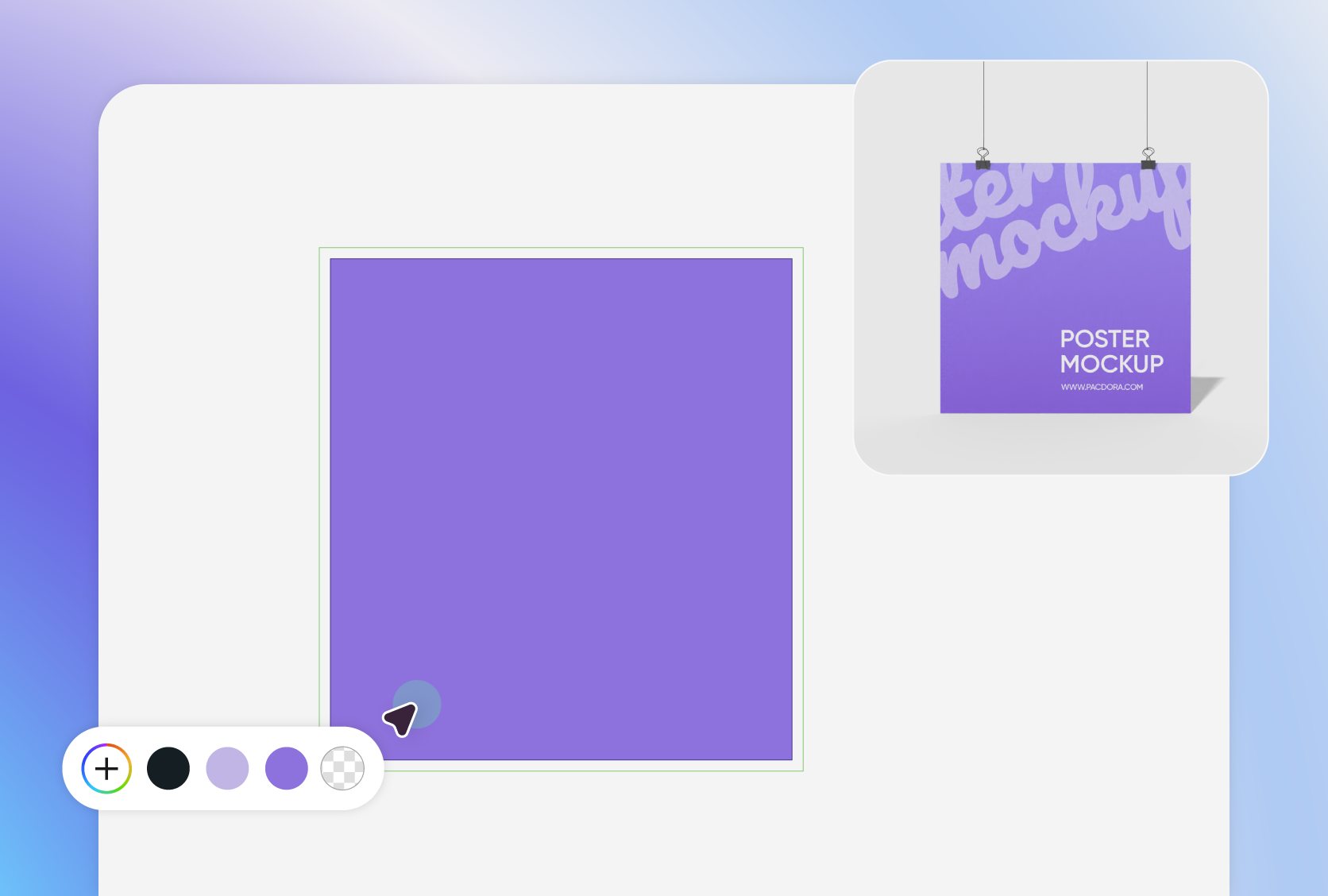 Customize colors to match your mood