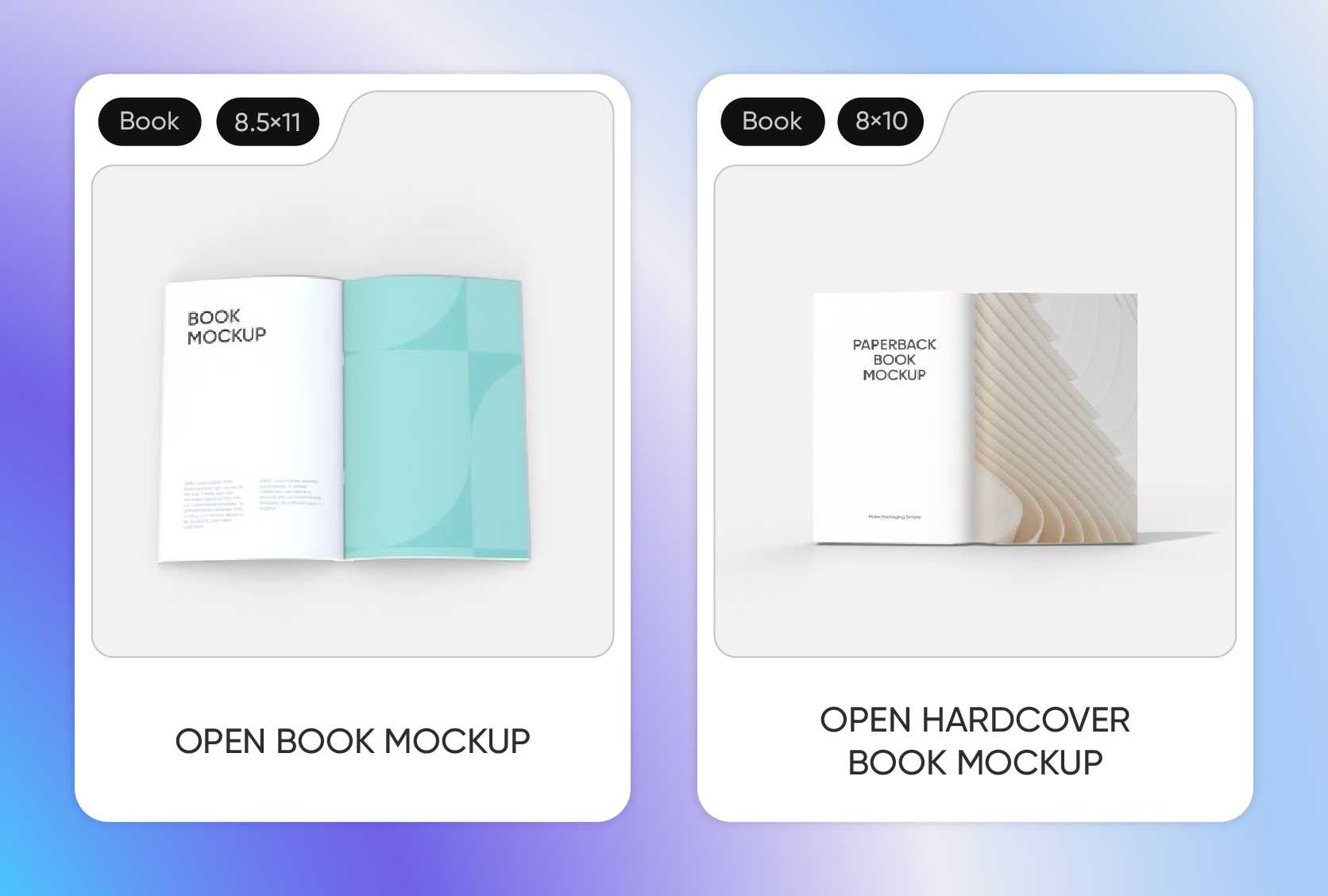 Consider the dimensions of your book