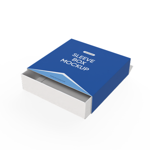 Sleeve chocolate box mockup