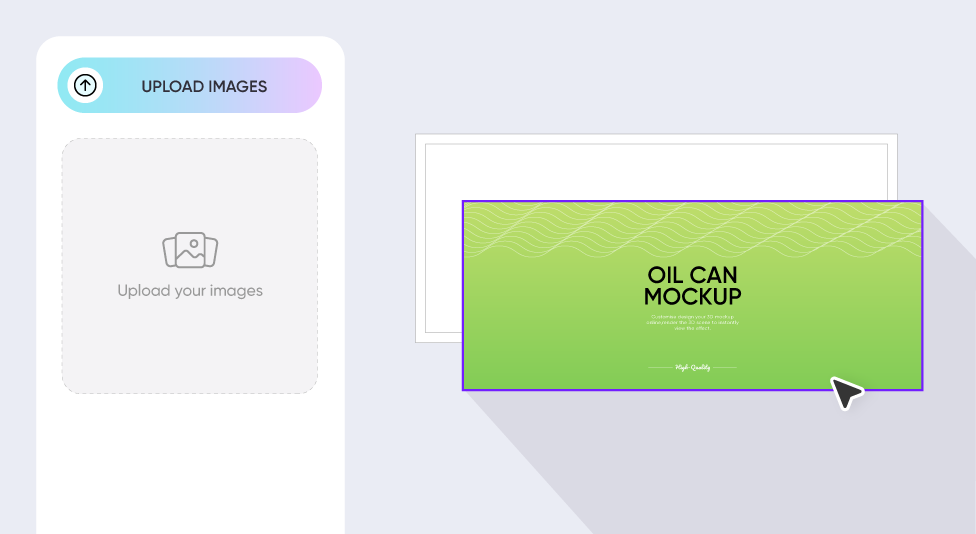 Upload your design and customize