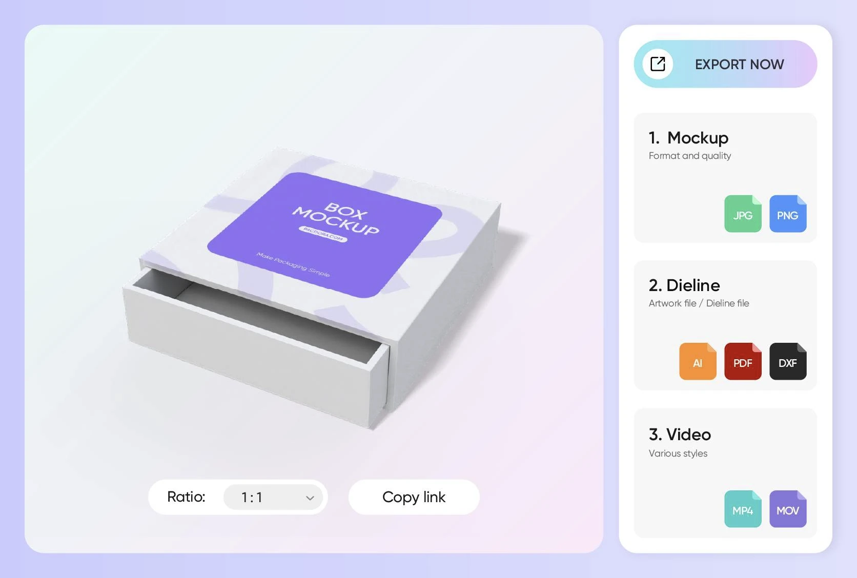 Ofrece la presentación más atractiva