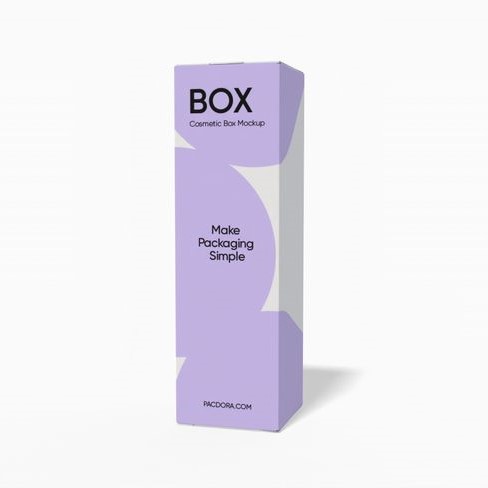 Makeup box mockup