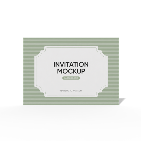 Custom postcard mockup