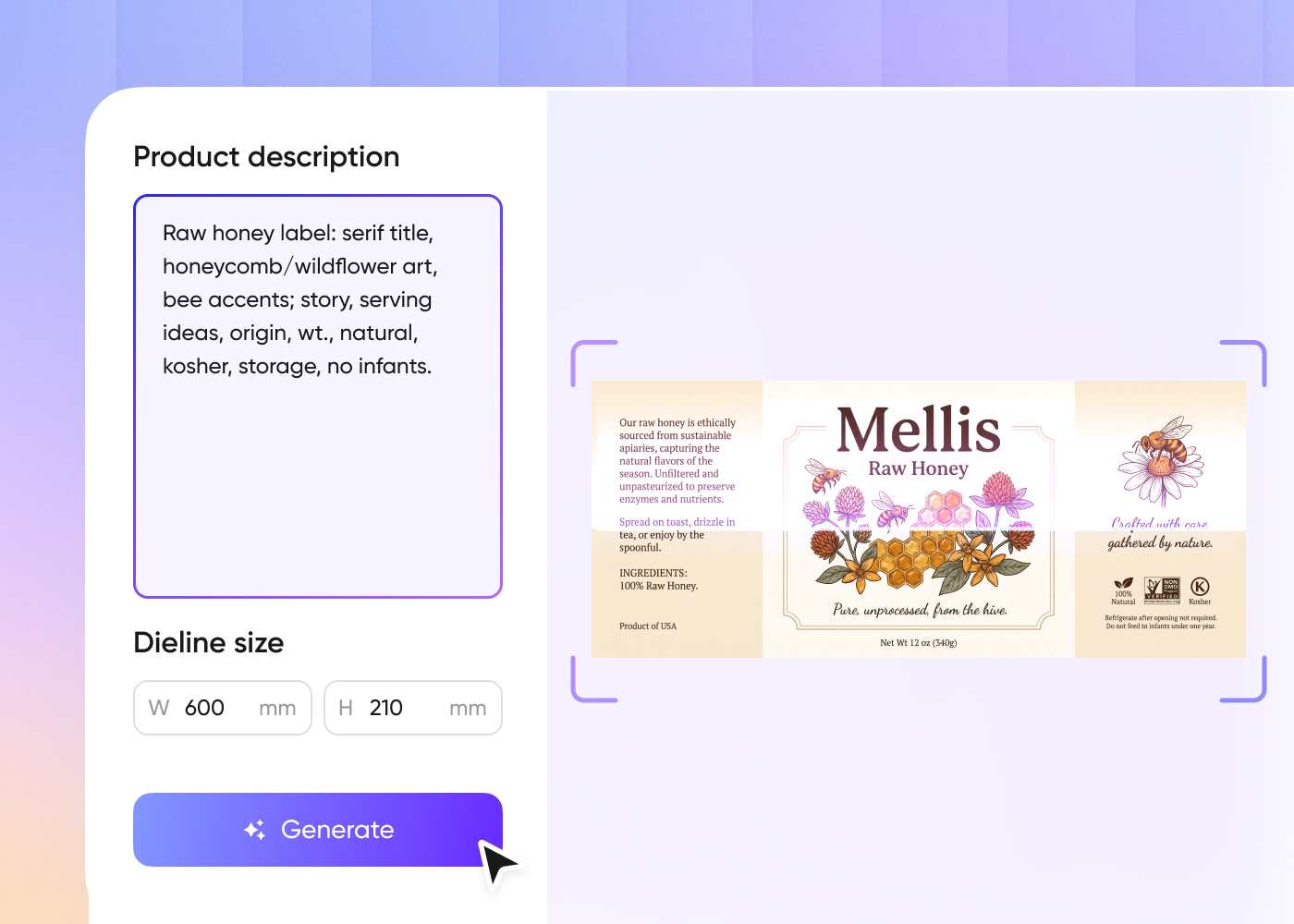 Step 2: Create a unique label