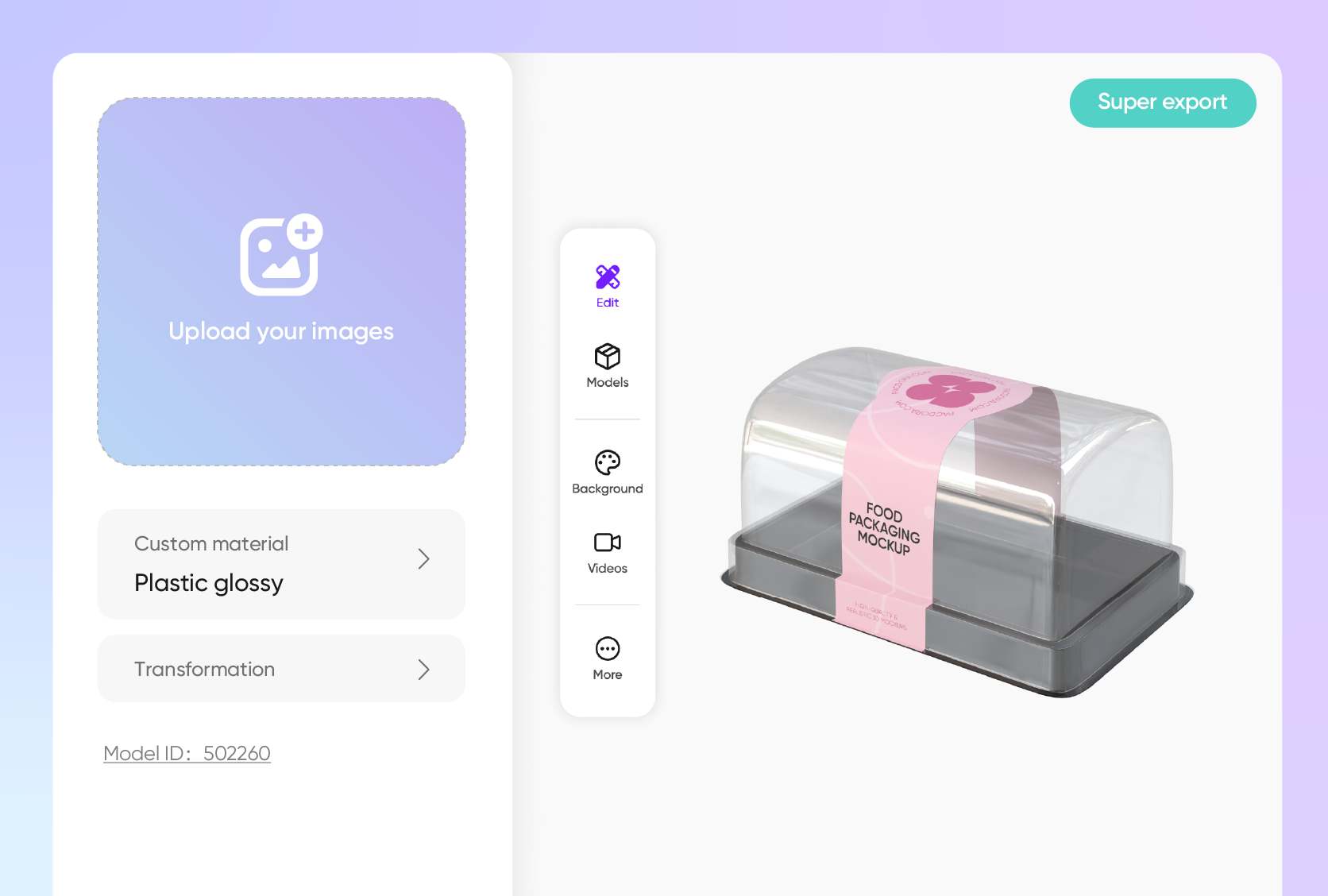 Simplified design process compared to Canva