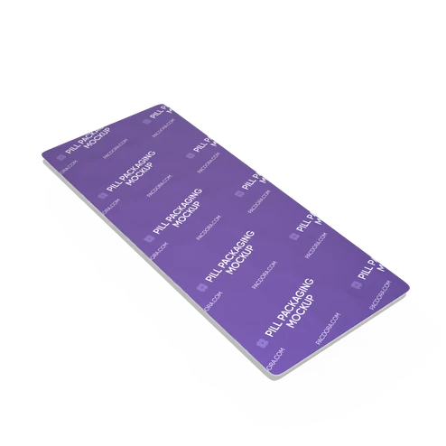 Pharmaceutical pill mockup