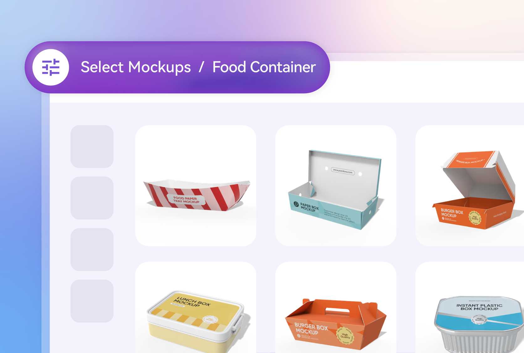 Select shapes that define your brand