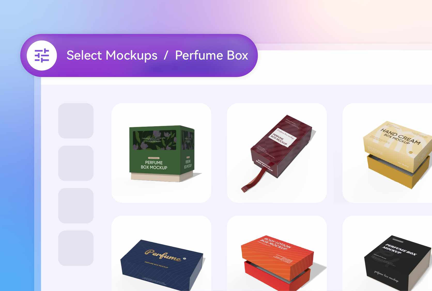 Chic perfume box style that allures customers