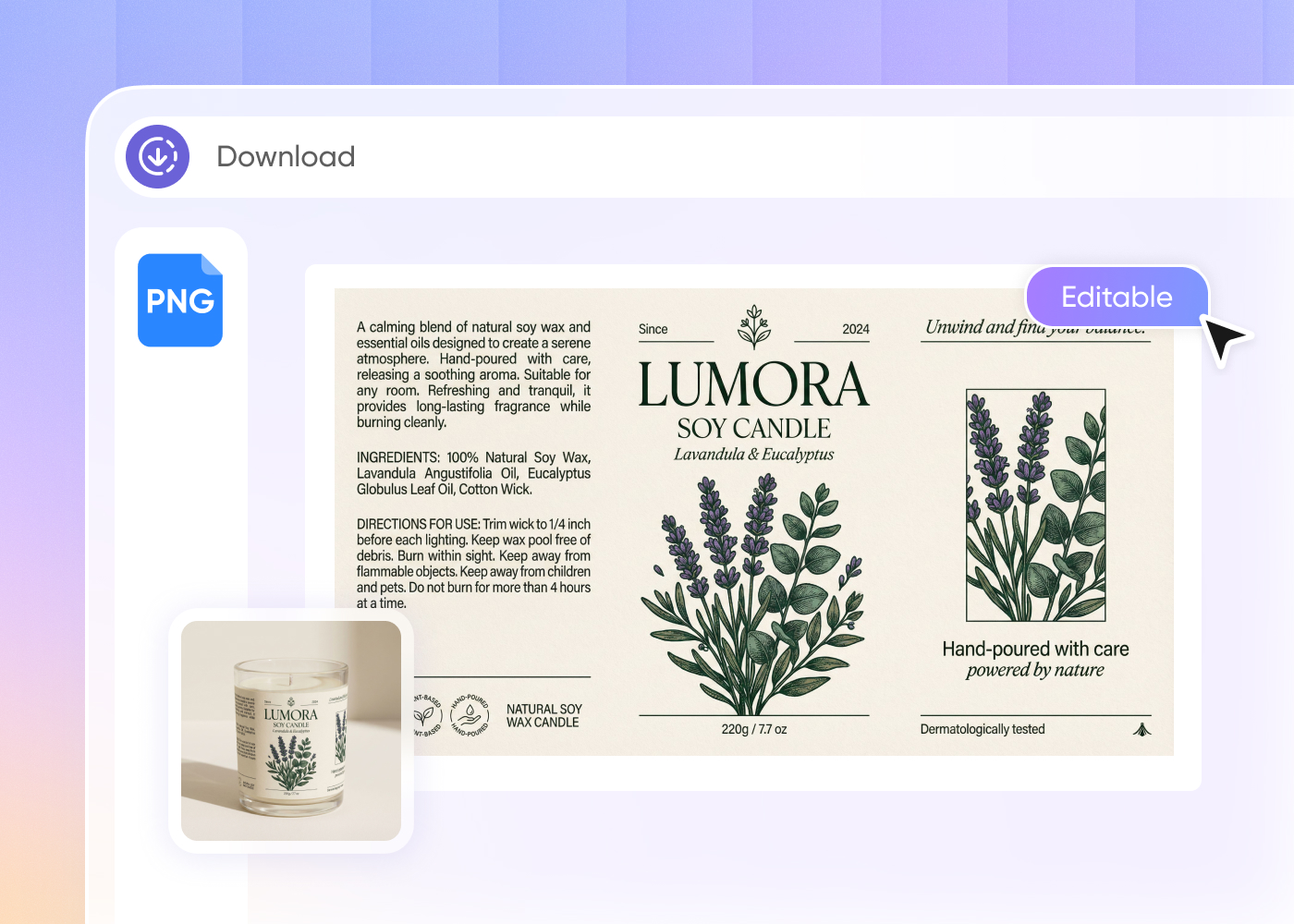 Step 3: Export and print