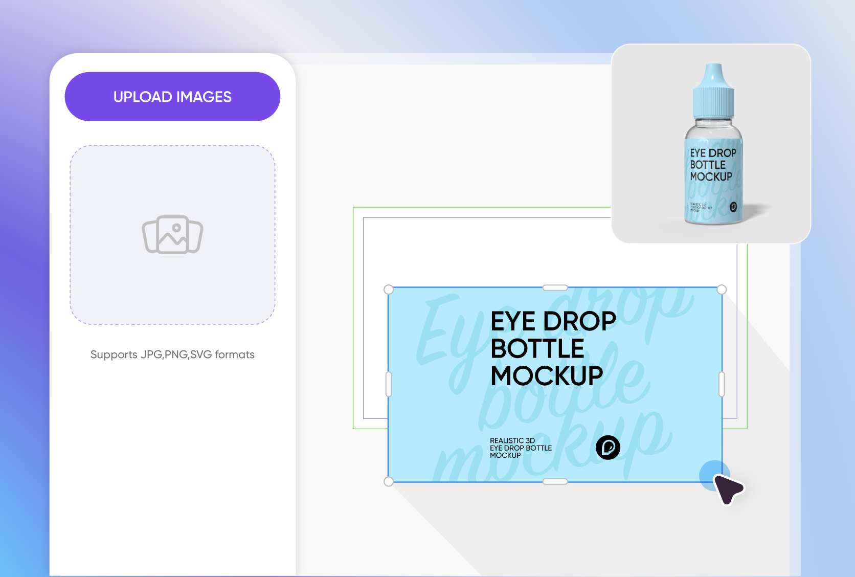 Style your eye drop bottle your way