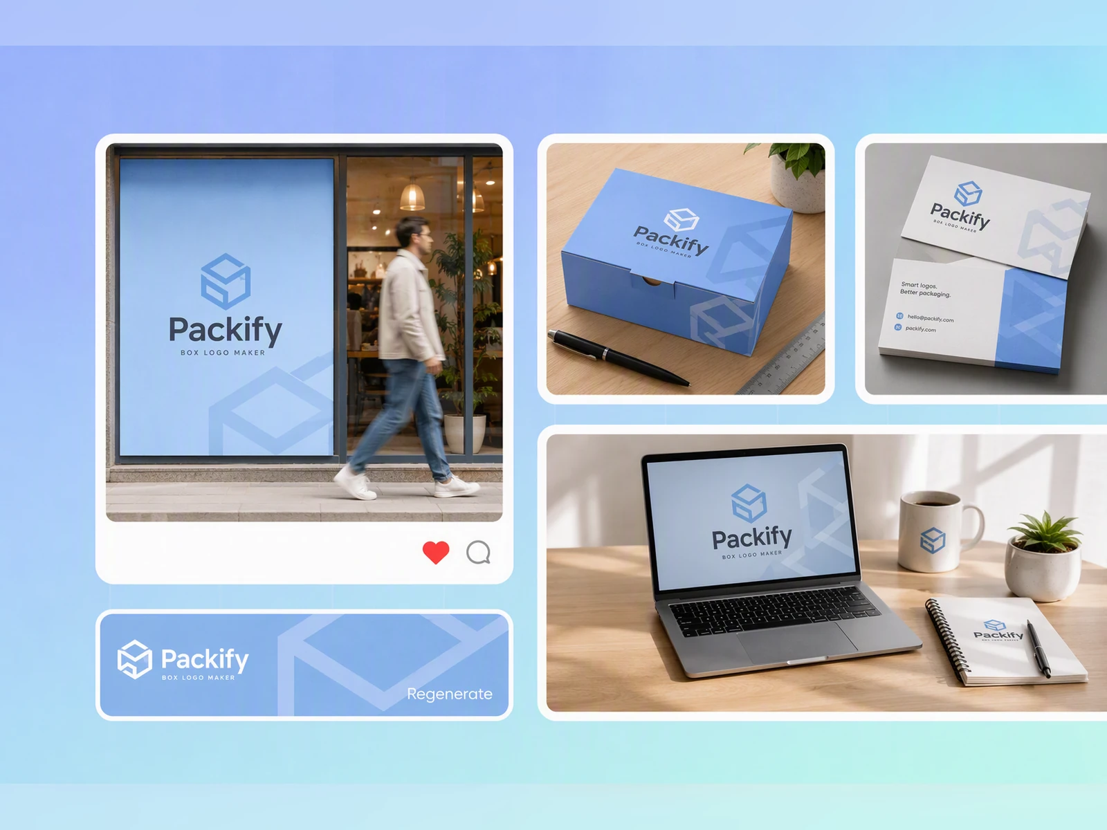 Move from logo to real applications
