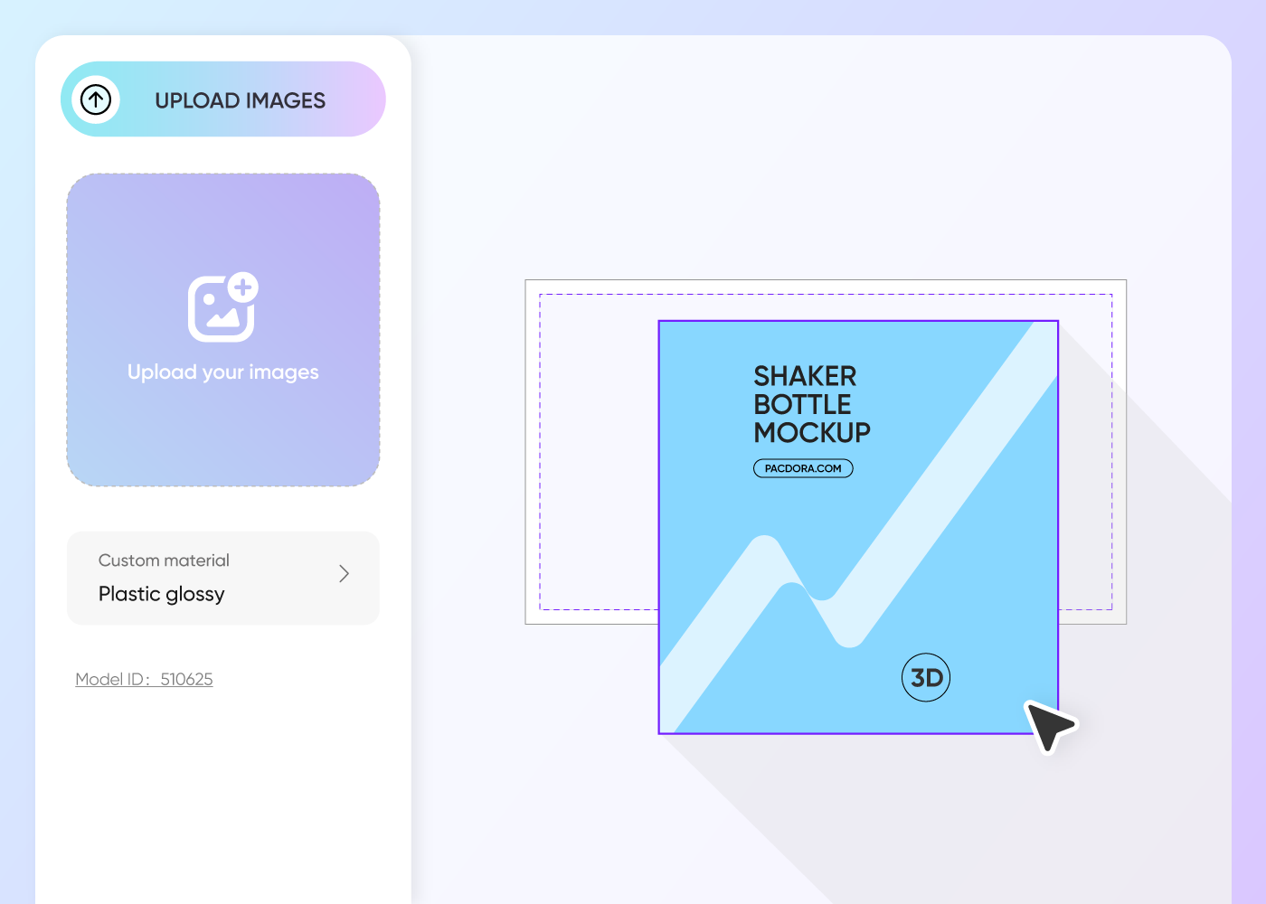 Step 2: Upload images and customize