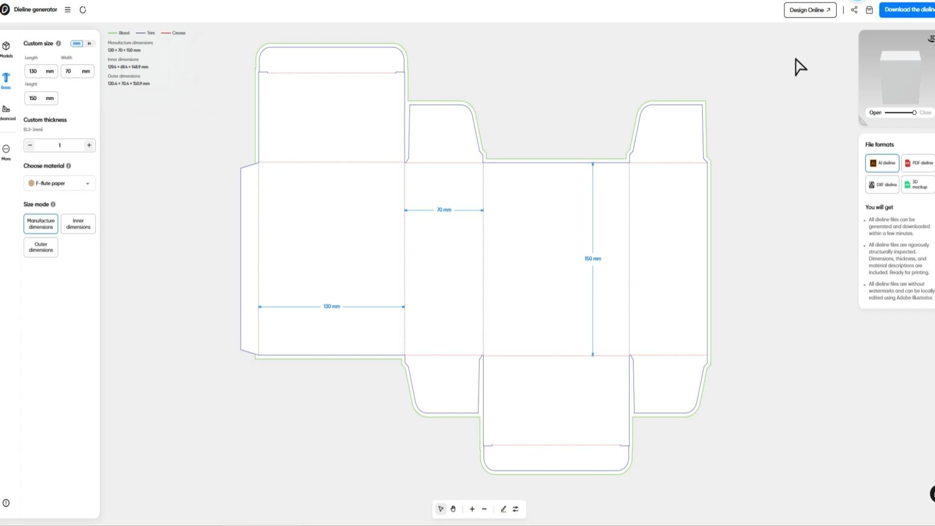 Step-by-step guidance to create a cereal box