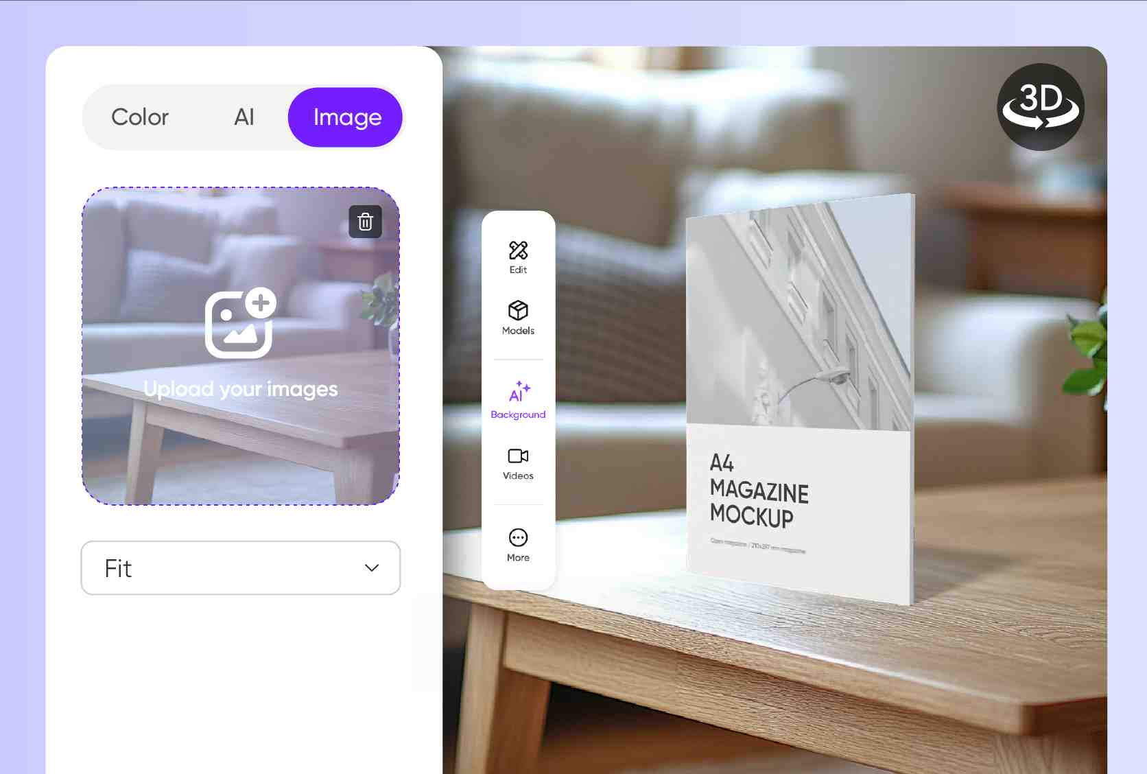 Backgrounds and scenes create ambiance