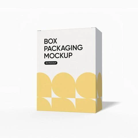 Soap box packaging mockup