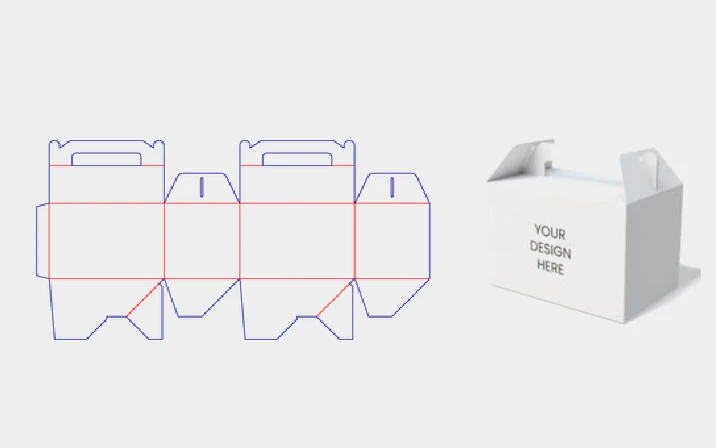 To go packaging with handle
