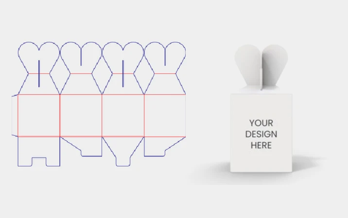 Blank Lego cube pattern
