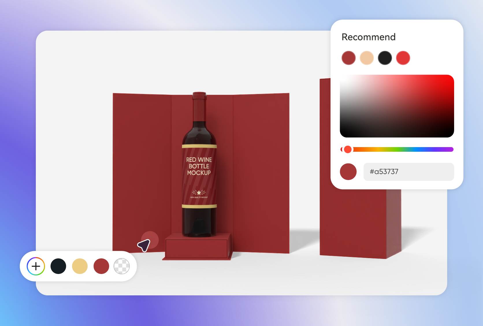 Custom box size for flawless wine packaging