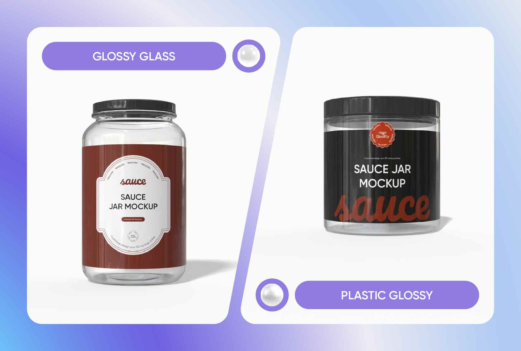 Choose jar material that preserves taste and aroma