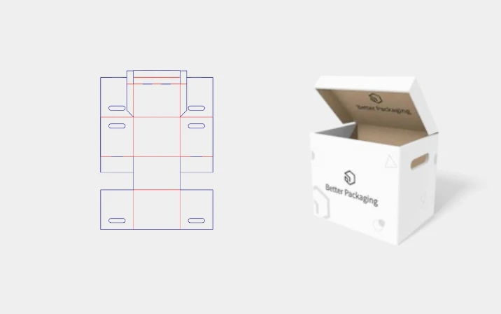 DVD storage box