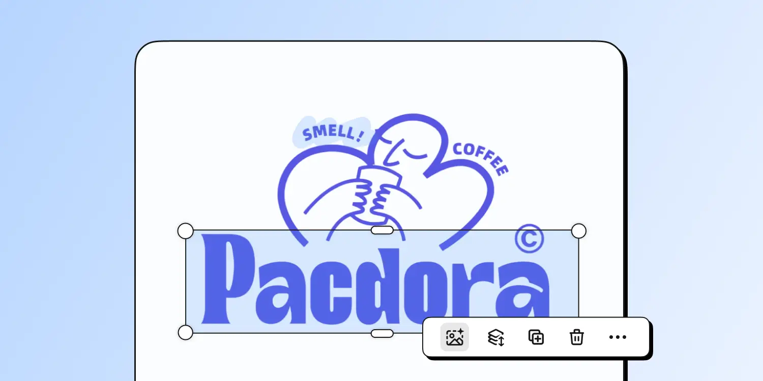 ロゴを簡単に微調整して洗練された仕上がりに