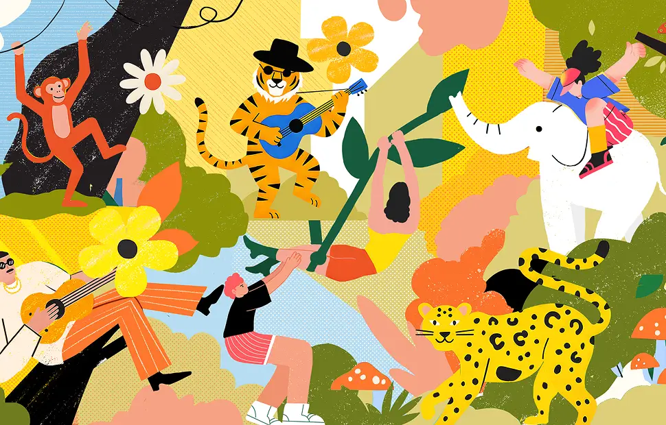 Wild dance