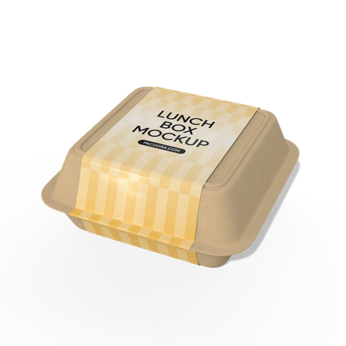 Lunch box mockup