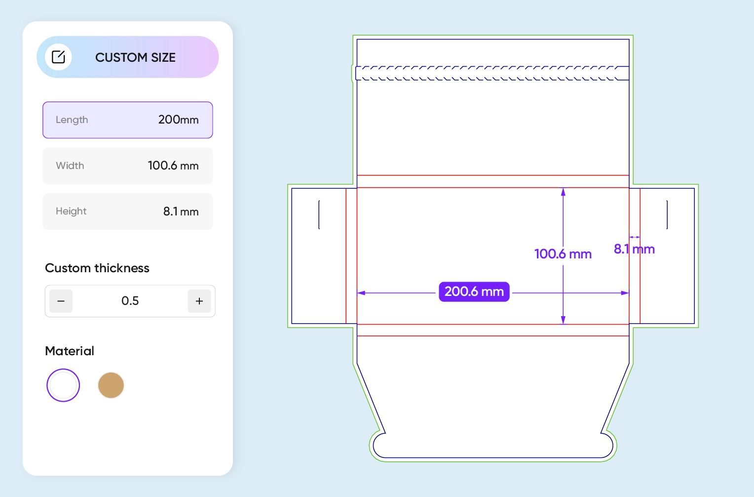Highly customize with real-time preview