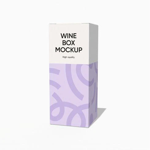 Tuck end box mockup