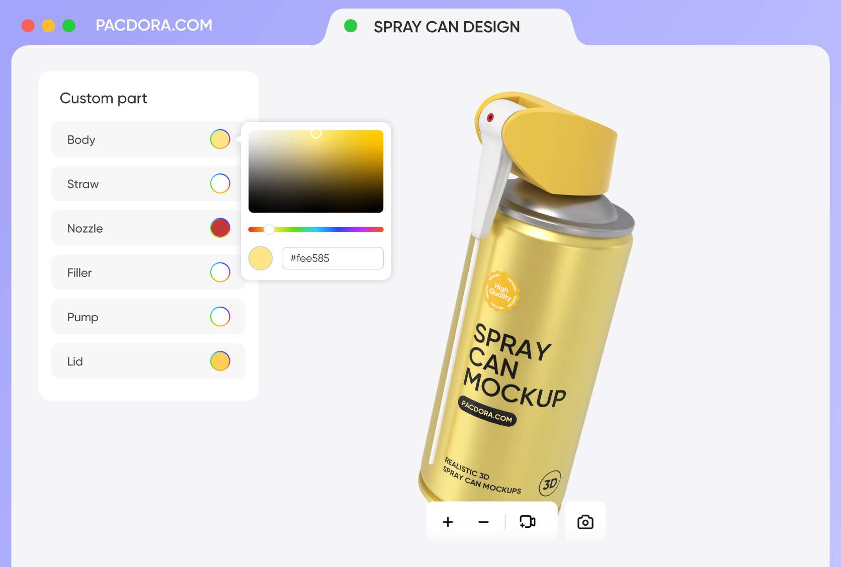 Vivid colors to make design stand-out