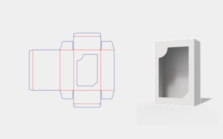Kawaii Barbie box template