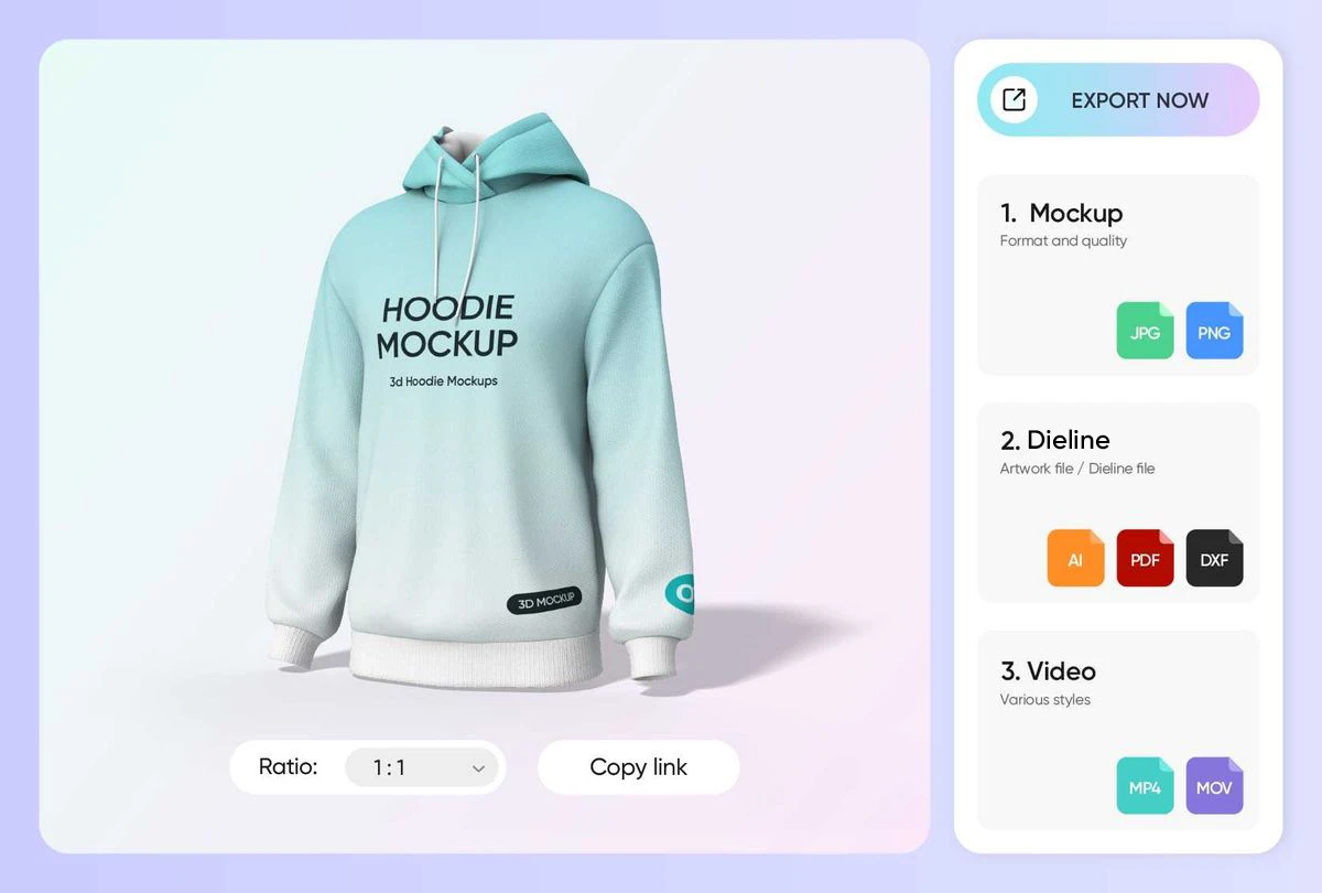 Export your design as high-quality files