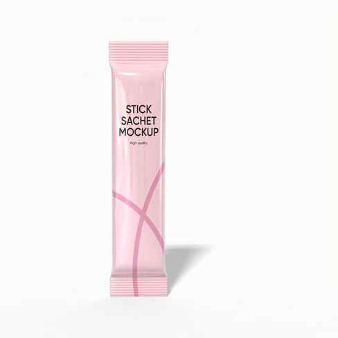 Cafe sachet mockup