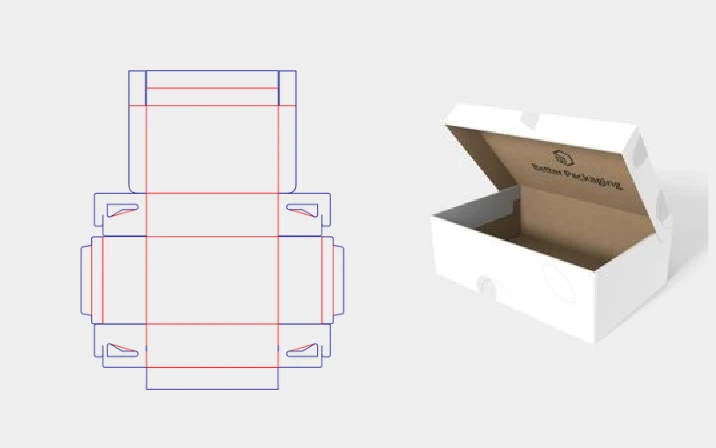 Flip top PR box