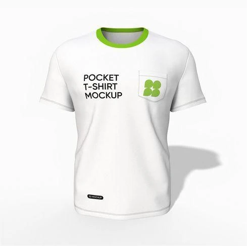 Pocket T-shirt mockup