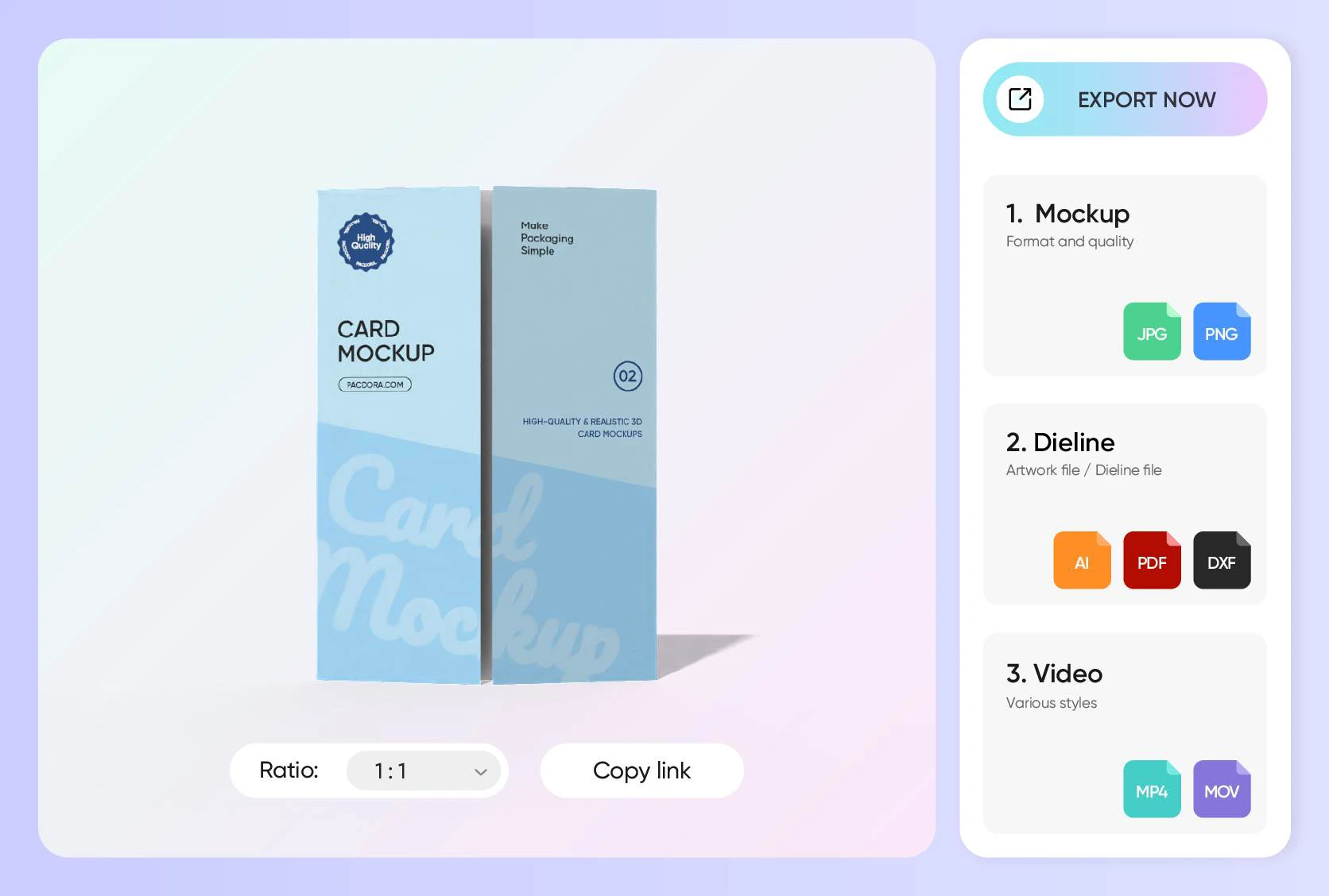 Instant download for client or printer