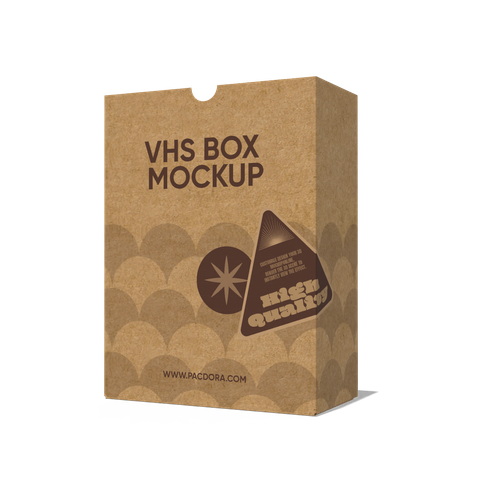 VHS box mockup