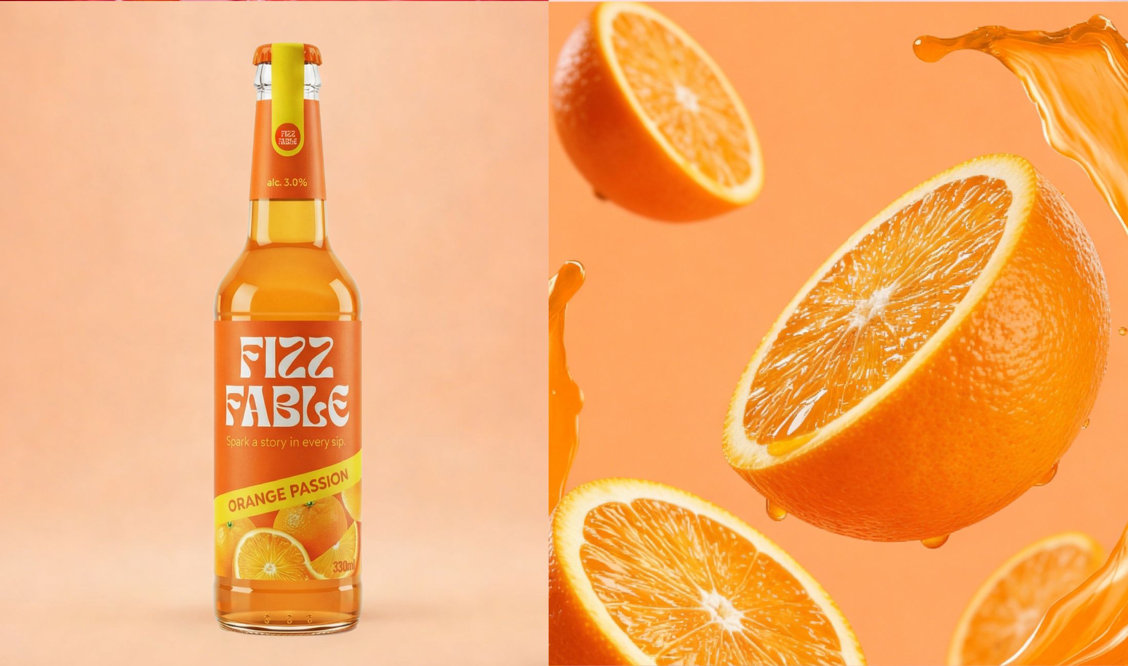 A visual identity:  bold, playful, unforgettable