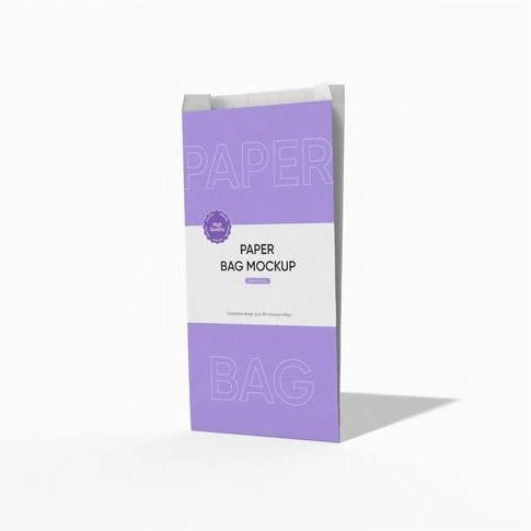 Paper bag mockup 