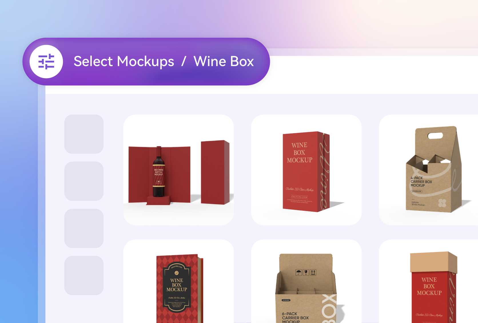 Box that makes your wine feel special