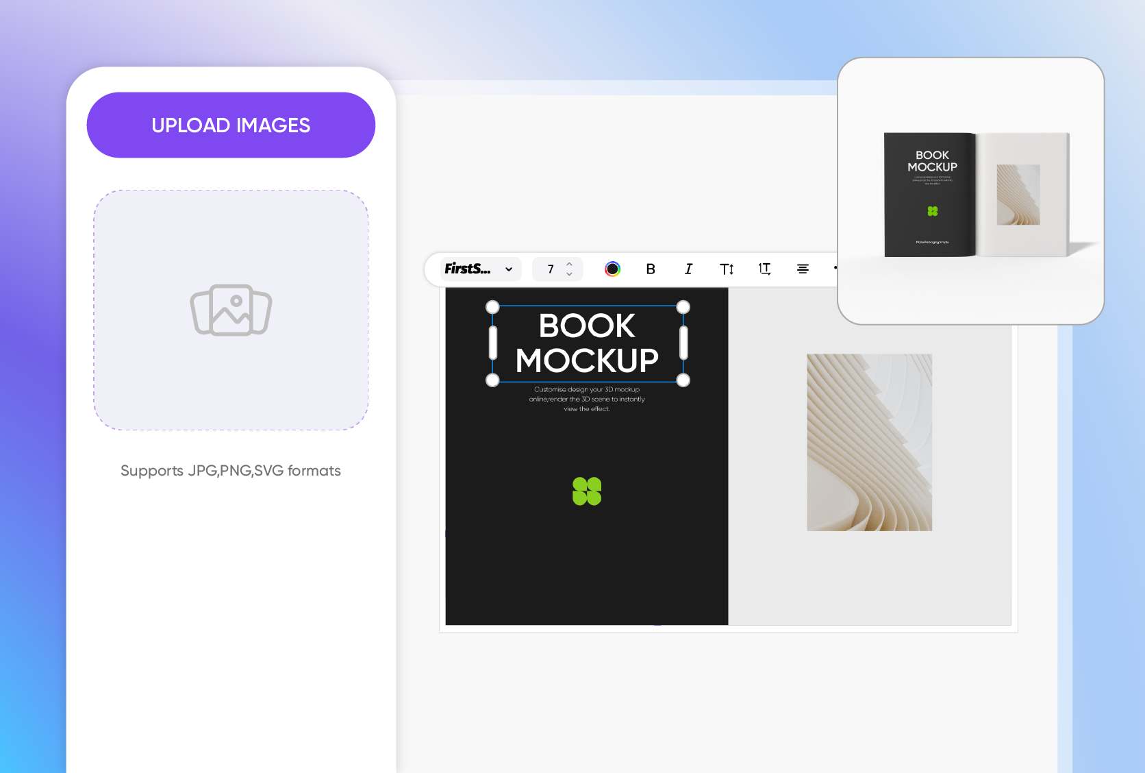 Pick suitable fonts to convey information
