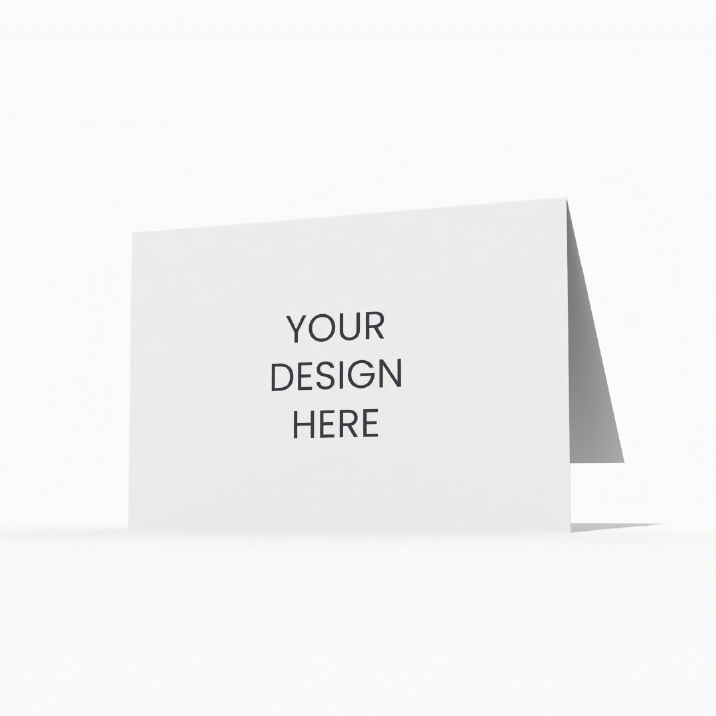 A5 thank you card mockup