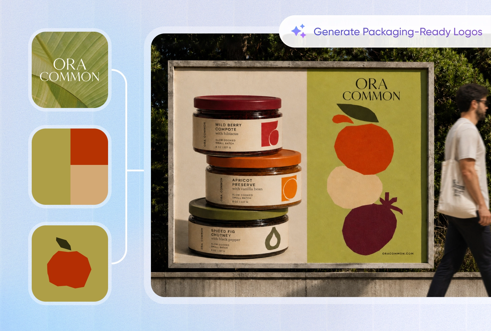 Generate logos made for packaging