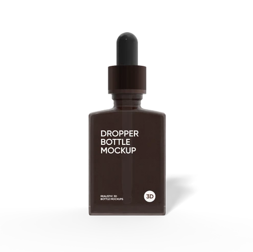 30ml serum bottle mockup