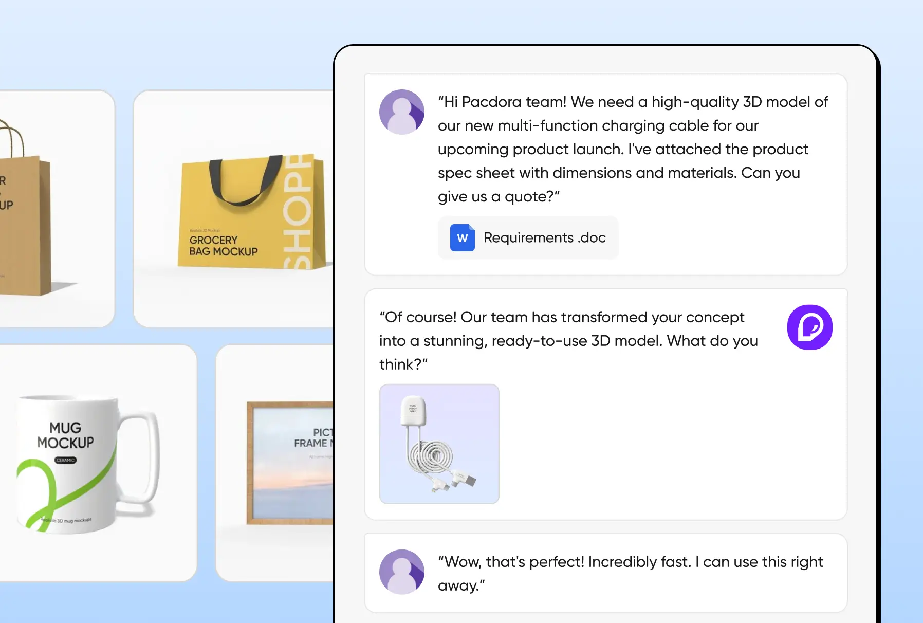 Exclusive on-demand gift libraries