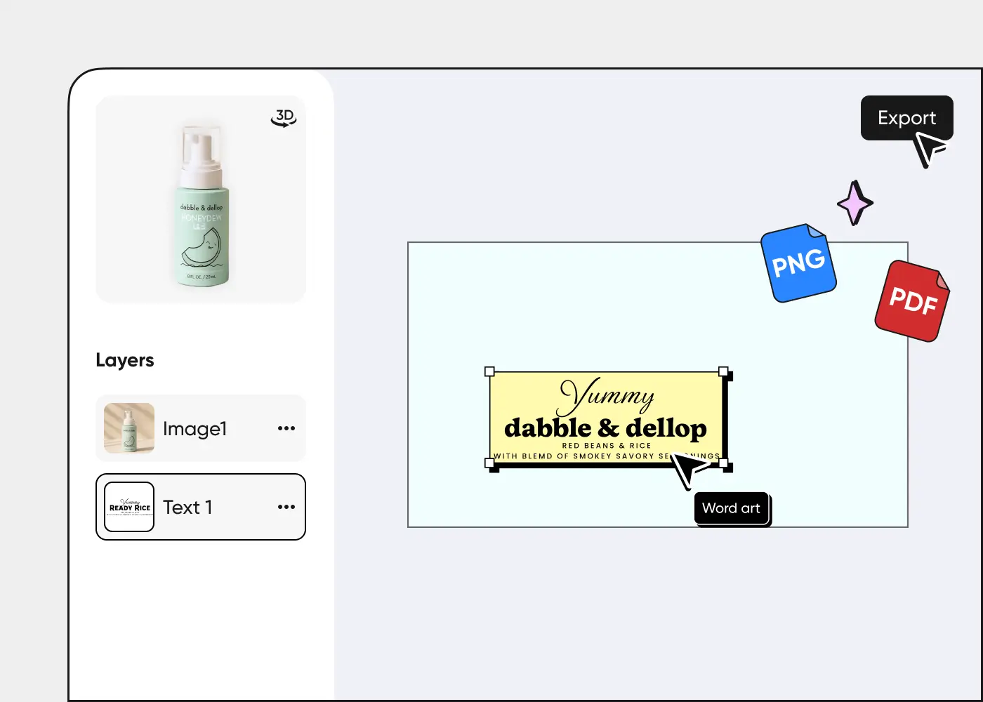 Step 3: Download your cosmetic packaging design