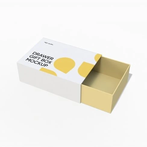Blank matchbox mockup