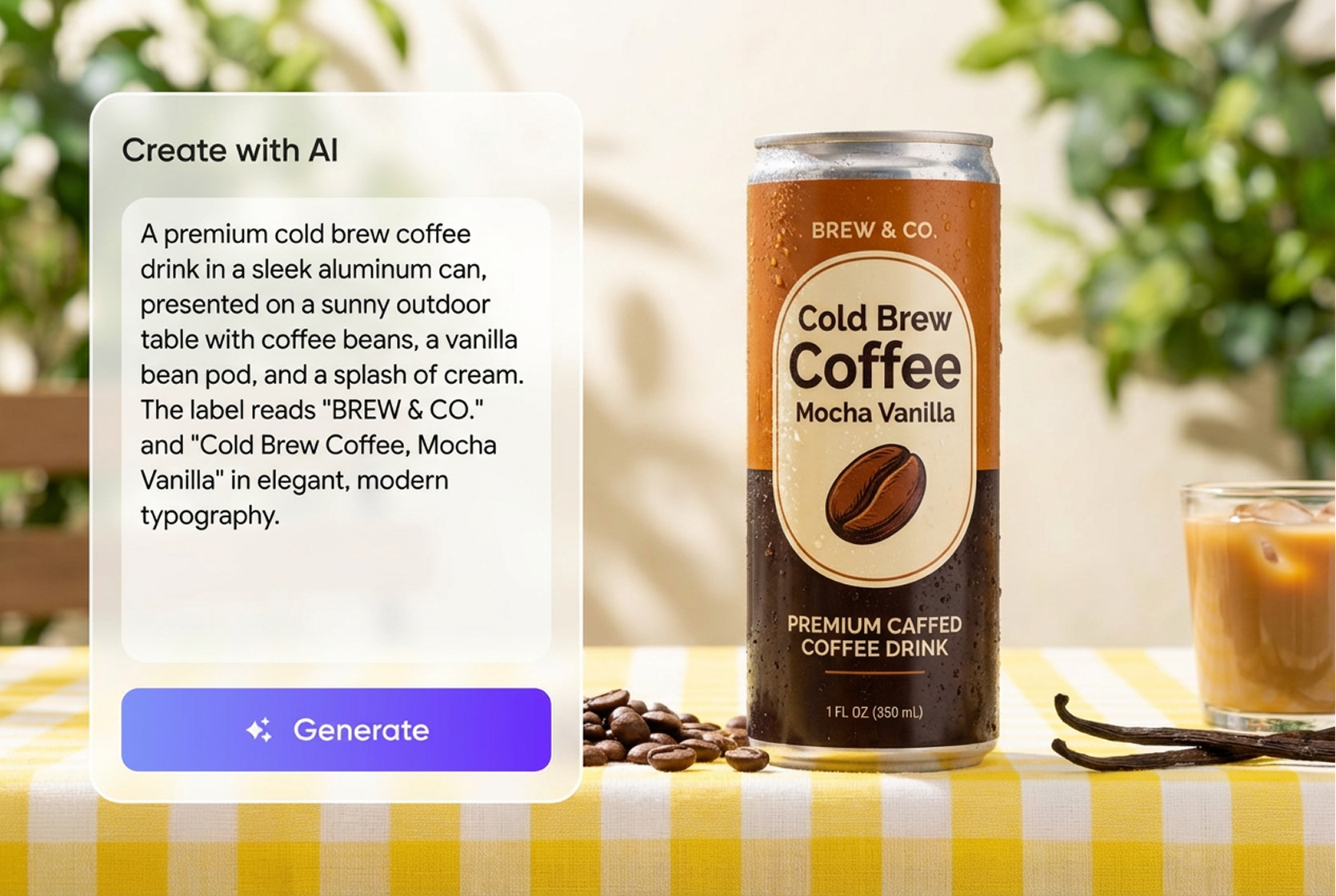 AI label generator, brings your vision to life
